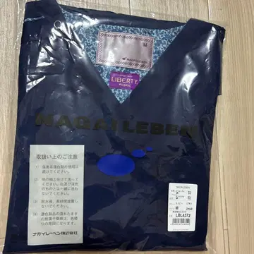 [새상품] 나고이 레벤 스크럽 LBL4372 네이비 남녀 공용 M