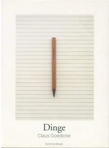 Claus Goedicke Dinge