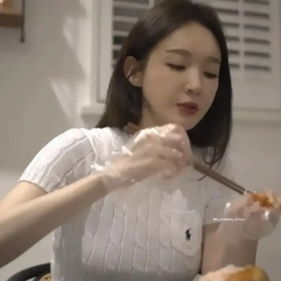 폴로 코튼 티셔츠 니트티