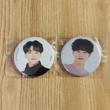 SEVENTEEN 호시 카페 캔뱃지 2개 세트