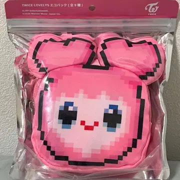 TWICE 모모 파우치 핑크 에코백 GIGO 모브리 1