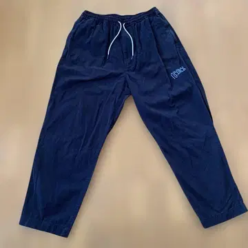 NAUTICA 이지 팬츠 네이비 자수 로고