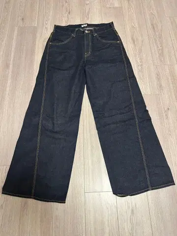 [ 새상품급 ] JieDa 3D WORK DENIM PANTS 인디고 사이즈 1