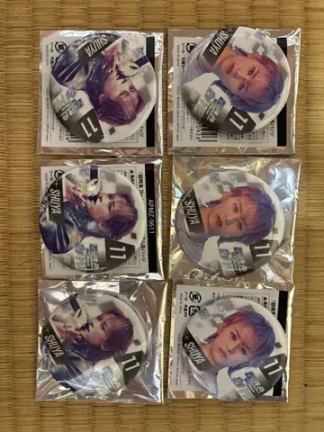 초특급 슈야 캔뱃지 6개 세트