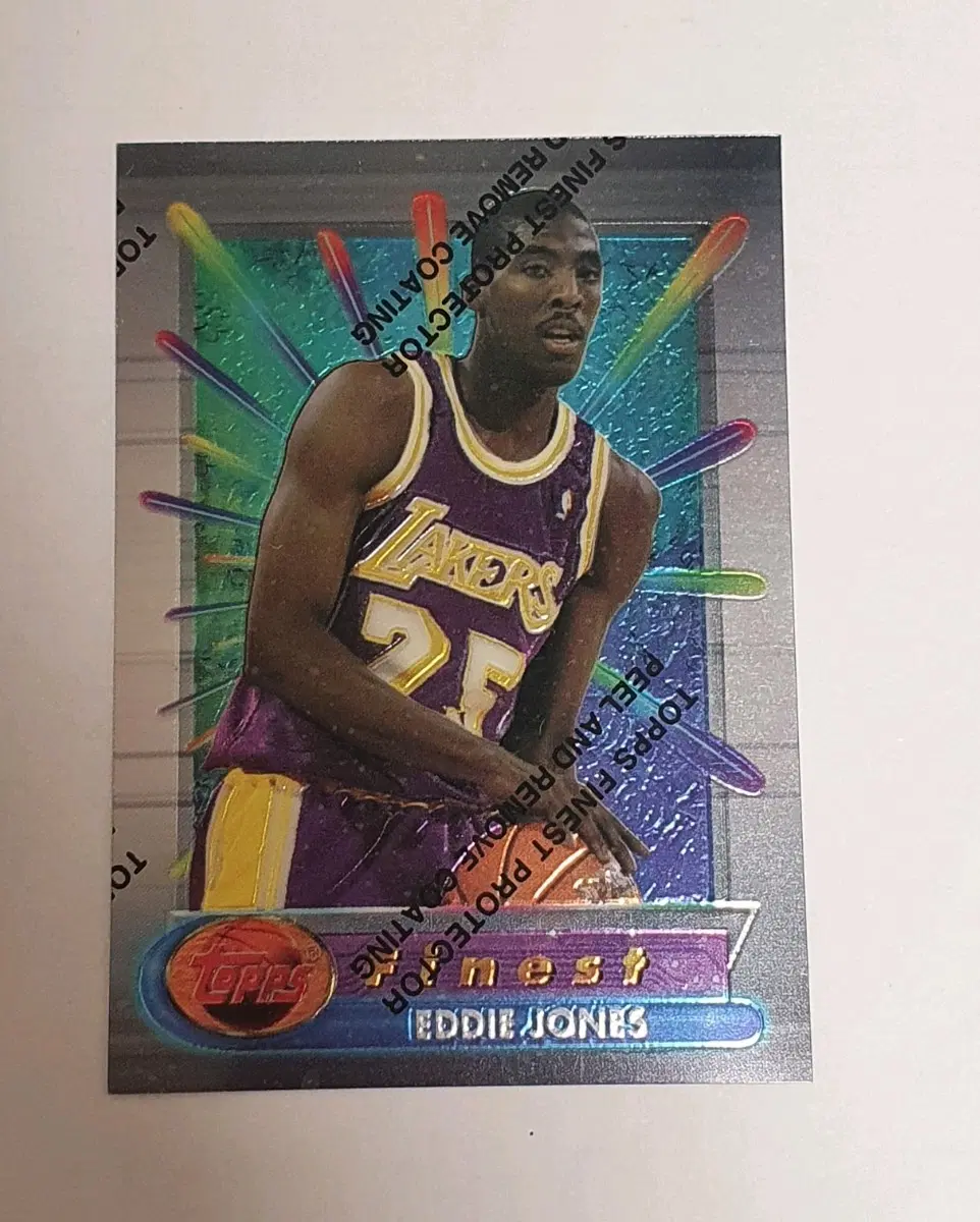 1994-95 파이니스트 에디 존스 루키카드 Finest RC Eddie Jones NBA