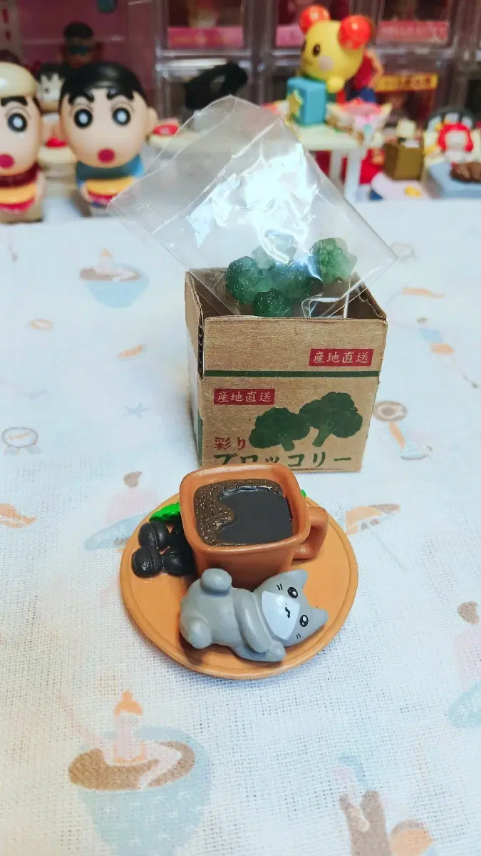 커피에 빠진 네꼬짱 피규어(일본직수입상품)