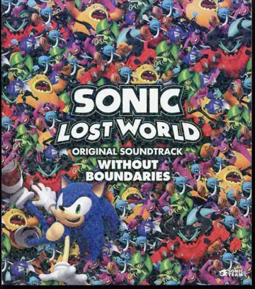 게임 CD SONIC LOST WORLD OST WITHOUT BOUNDARIES