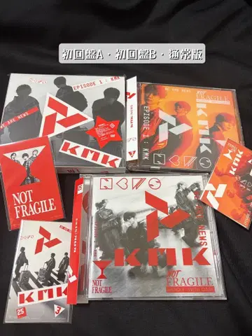 NEWS EPISODE 1: KMK 초회반 A B 일반ver 세트(DVD)