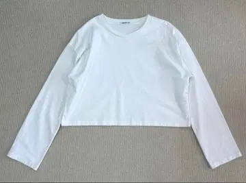 DEUXIEME CLASSE 크롭 롱 슬리브 T셔츠 프리 사이즈