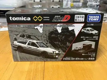토미카 언리미티드 이니셜 D steering view AE86 트레노