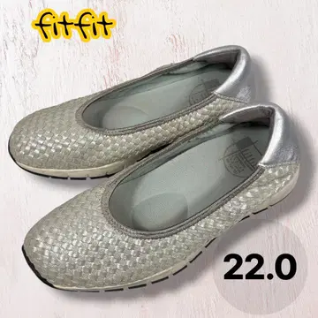 fitfit 핏핏 우븐 펌프스 스니커즈 22 실버