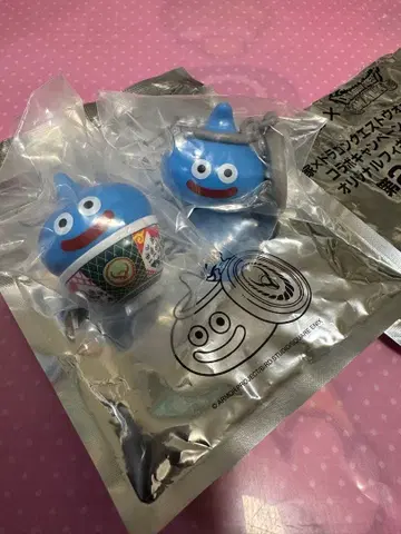 요시노야 드래곤 퀘스트 워크 콜라보 피규어 슬라임 세트