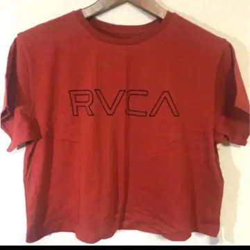 RVCA 루카 택 포함 미사용 새상품 티셔츠 브라운 S