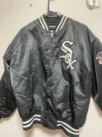 바시티 자켓 구제 의류 WHITE SOX USA