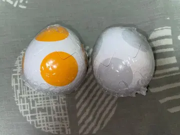 요시 메지루시 액세서리 오렌지 & 화이트