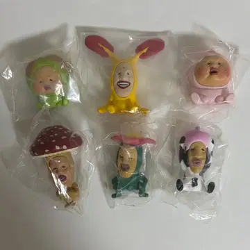 코비토즈칸 앉은 마스코트 전 6종 컴플리트 피규어 가챠가챠