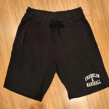 FRANKLIN & MARSHALL 맨투맨 숏팬츠 블랙