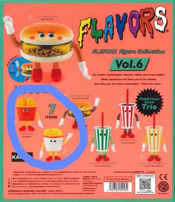 FLAVORS 피규어 컬렉션 Vol.6 캡슐 토이 2종