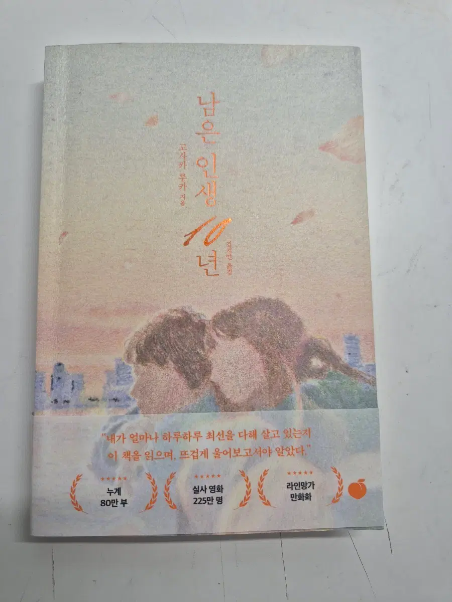 남은 인생 10년 책 팝니다.