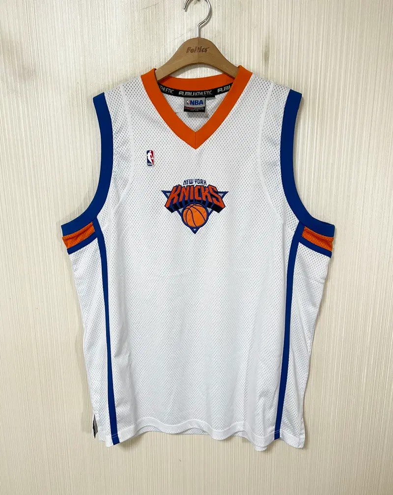 NBAX후부(FUBU)어센틱 뉴욕닉스 농구유니폼/져지 XL