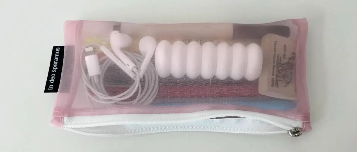 인 데오 스페라무스 트윙클 쉘핑크 필통 파우치 구해요 인데오스페라무스