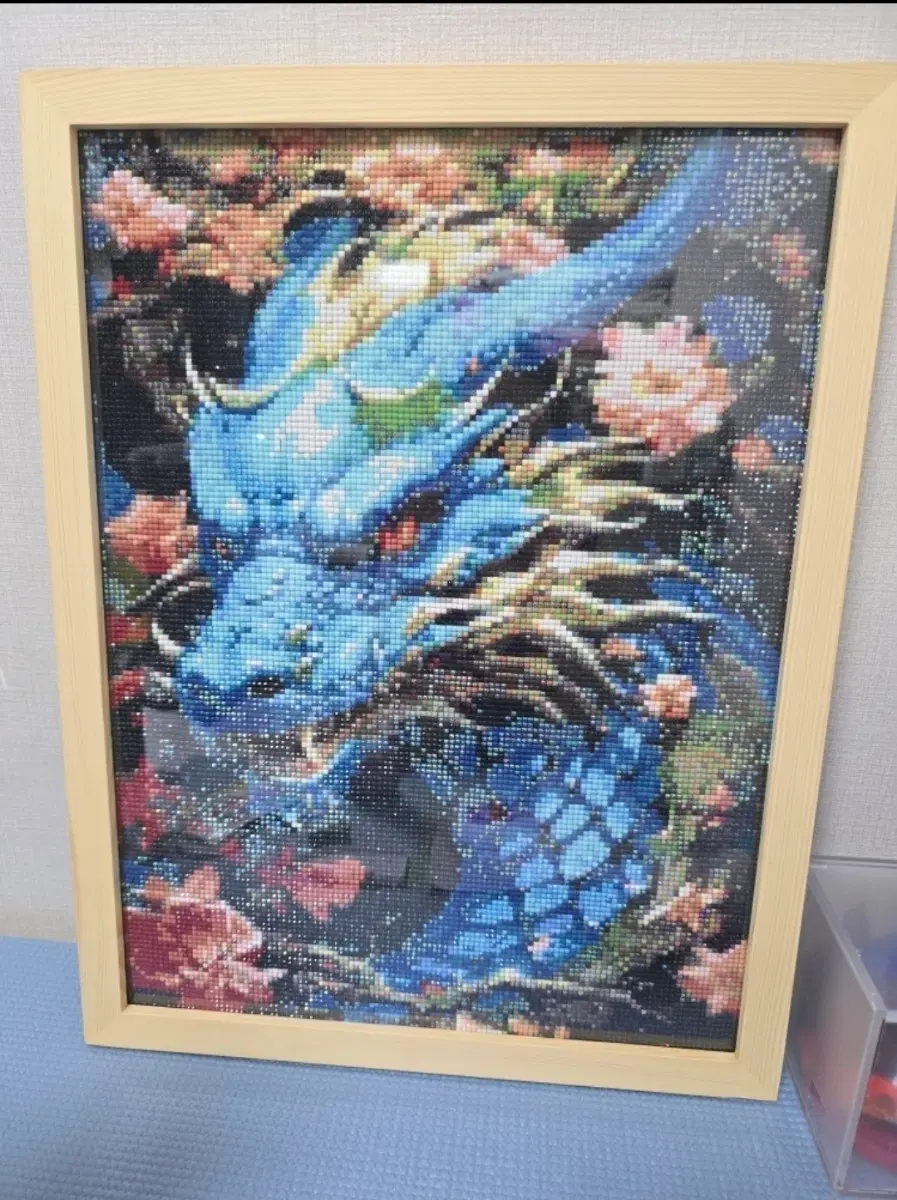 보석십자수 용 완성품