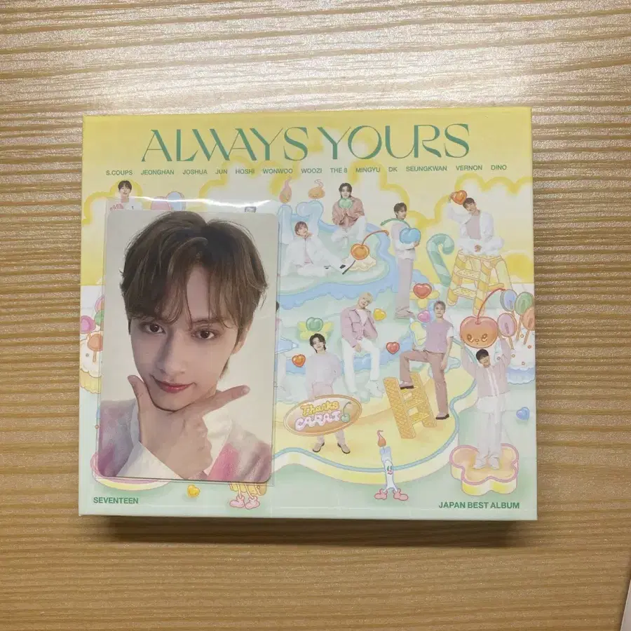 세븐틴 ALWAYS YOURS 일본 앨범