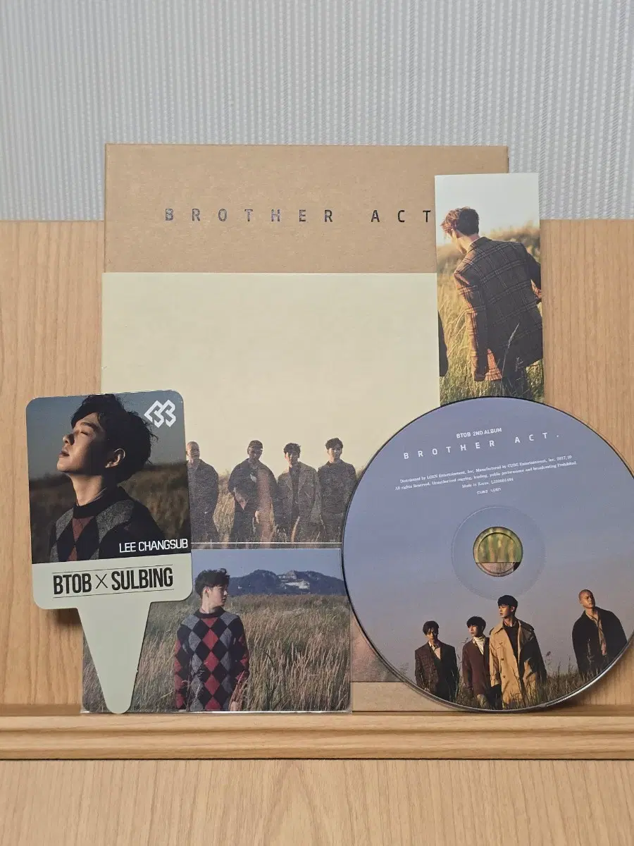 비투비 정규2집 brother act 그리워하다 앨범 + 창섭 설빙포카