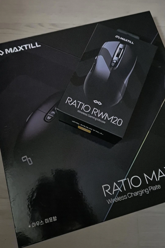 maxtill ratio rwm20 무선충전 마우스패드