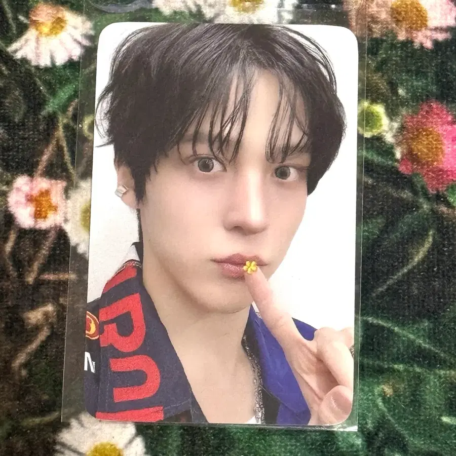 에이티즈 윤호 애니티즈 팝업 마이크로 데코스티커 포카 양도