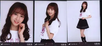 노기자카46 회장 한정 사토 카에데 한여름 전국 투어 2019 도쿄 T셔츠 3종 컴프