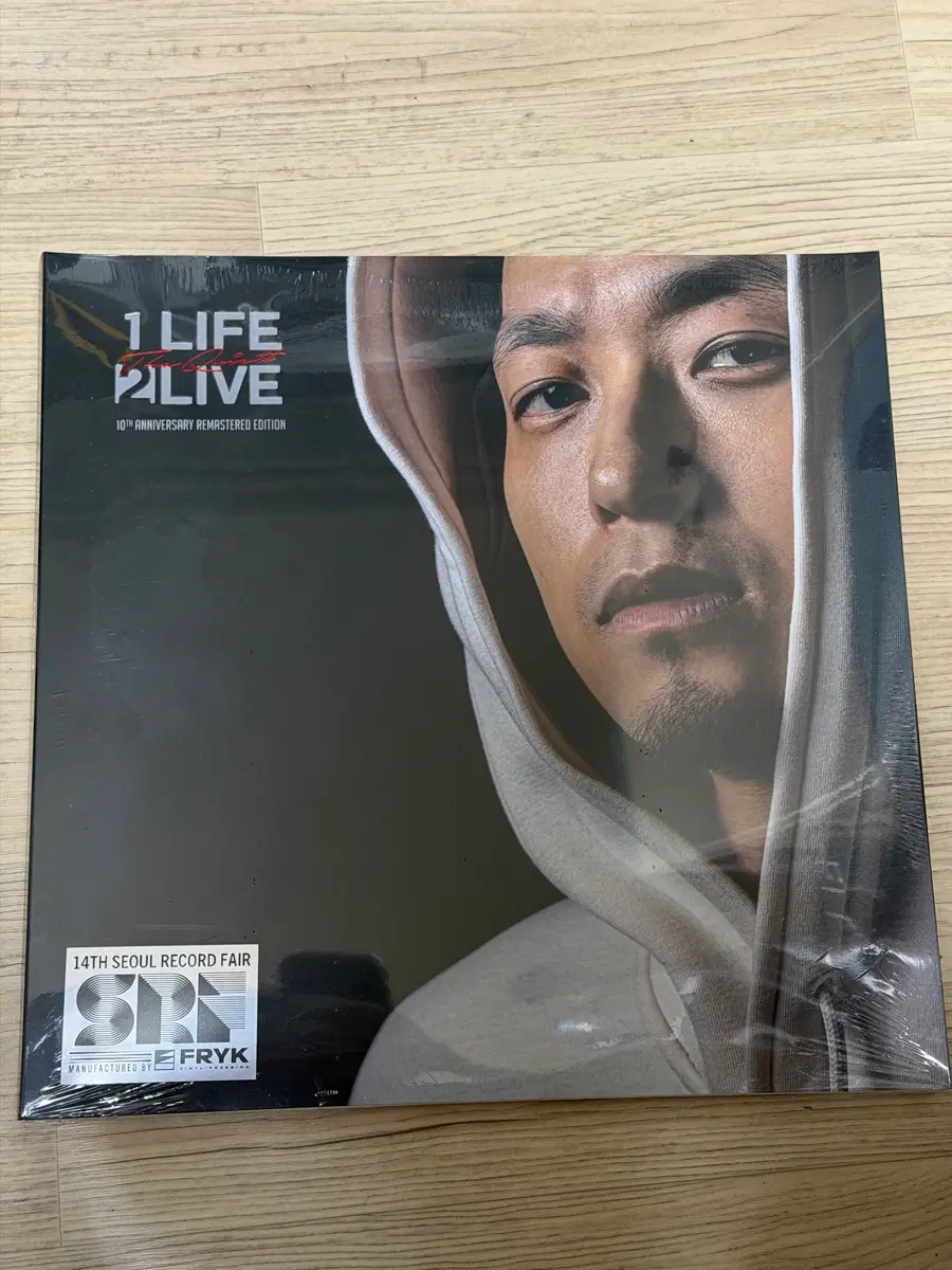 더콰이엇 1 life 2 live LP 10주년 한정반 미개봉