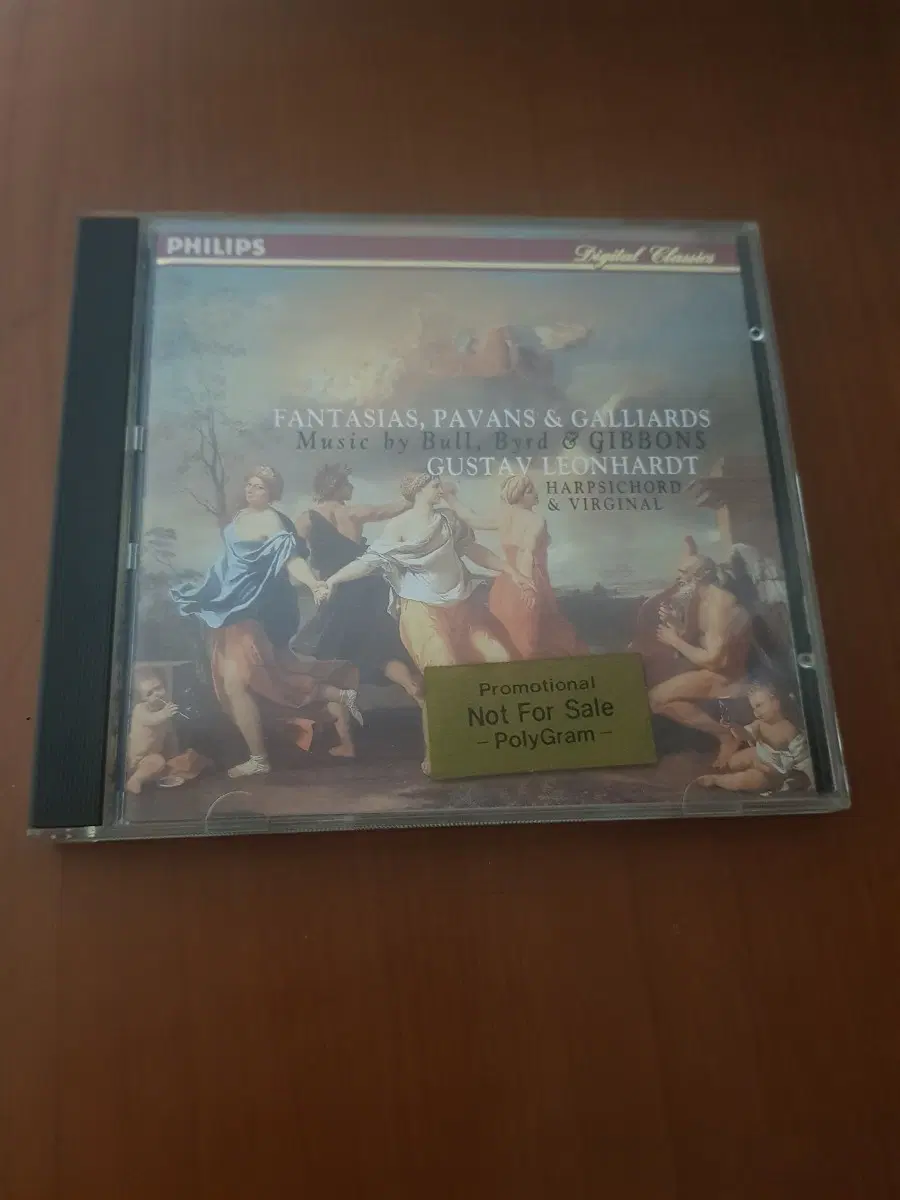 하프시코드 버지널 연주음악cd Gustav Leonhardt 클래식씨디 윌리엄버드 피터필립스 토마스몰리 존불 윌리엄랜돌