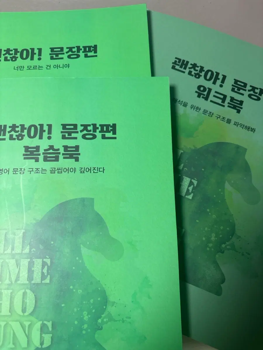 조정식 괜찮아 문장편 판매 택포 3.0+워크북