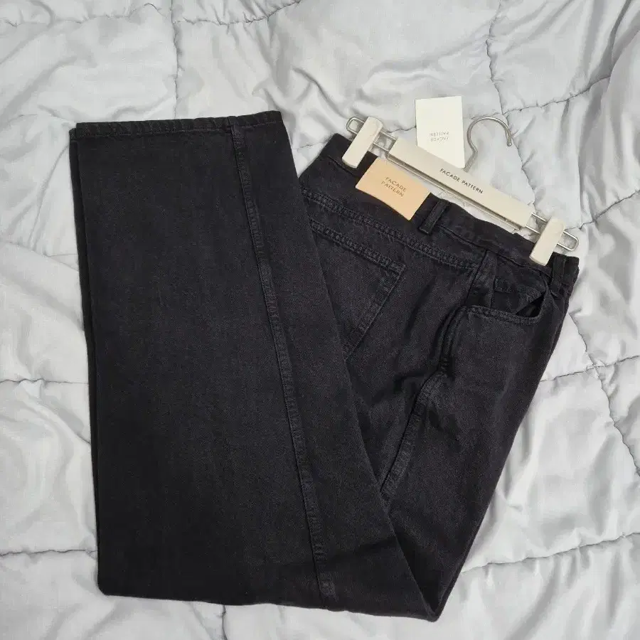 새상품 파사드패턴 클래식 데님 m vintage black 블랙