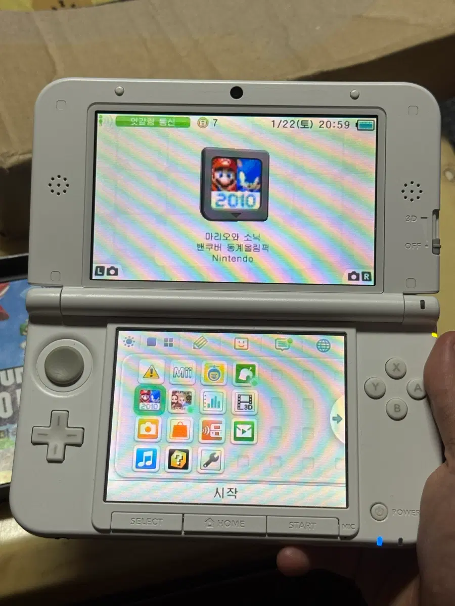 닌텐도 3DS 마리오 소닉 동계 올림픽 알칩