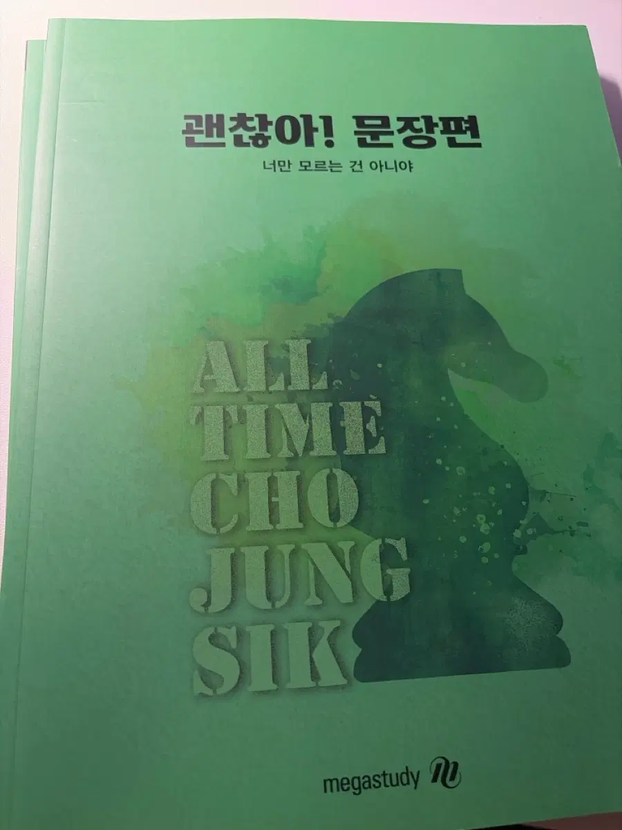 2027 조정식 괜찮아 문장편 새 책 (본책+복습북)