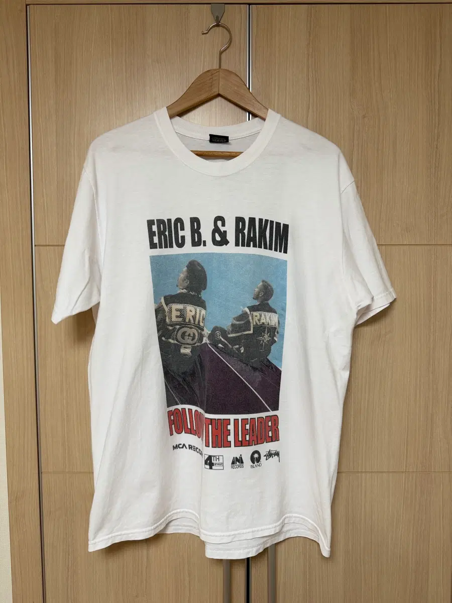 [L] 스투시 ericB. & rakim 티셔츠