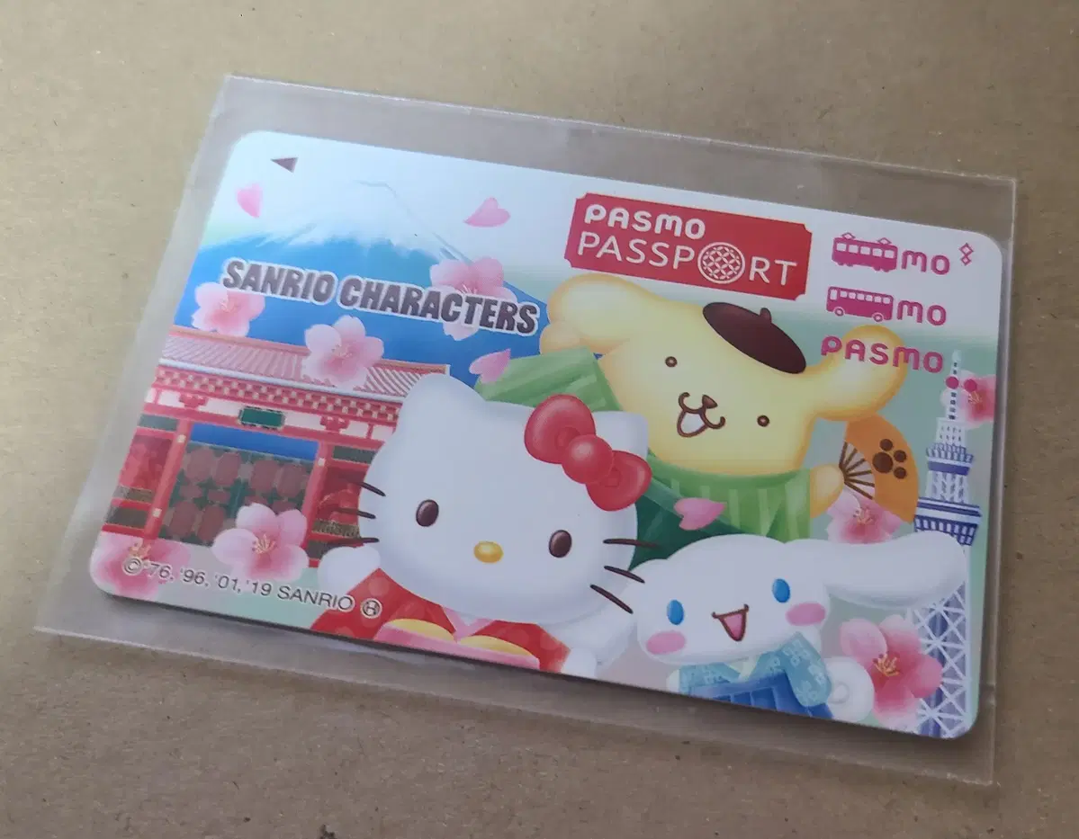 산리오 PASMO 카드 ( 여행객 한정판 )