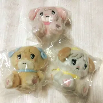 릴르아라모드 앉아 봉제 인형 3종 세트 캐미 라떼 수플레