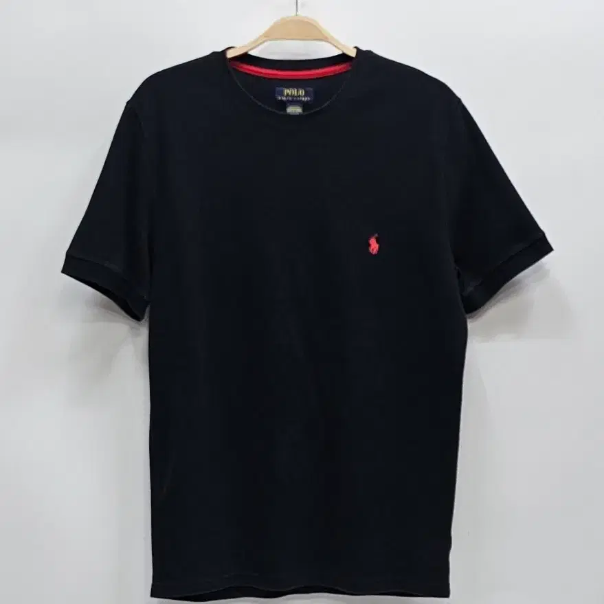 POLO 22SS폴로 랄프로렌 와플 코튼 블렌드반팔 티셔츠 / 남 M 블랙