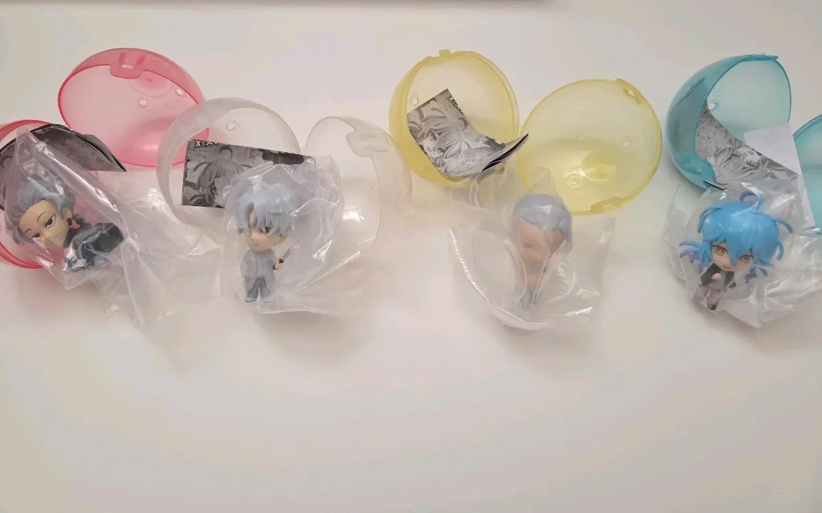 사카모토데이즈 가챠 피규어 2탄 슬러,가쿠,슬림 사카모토,아키라 일괄