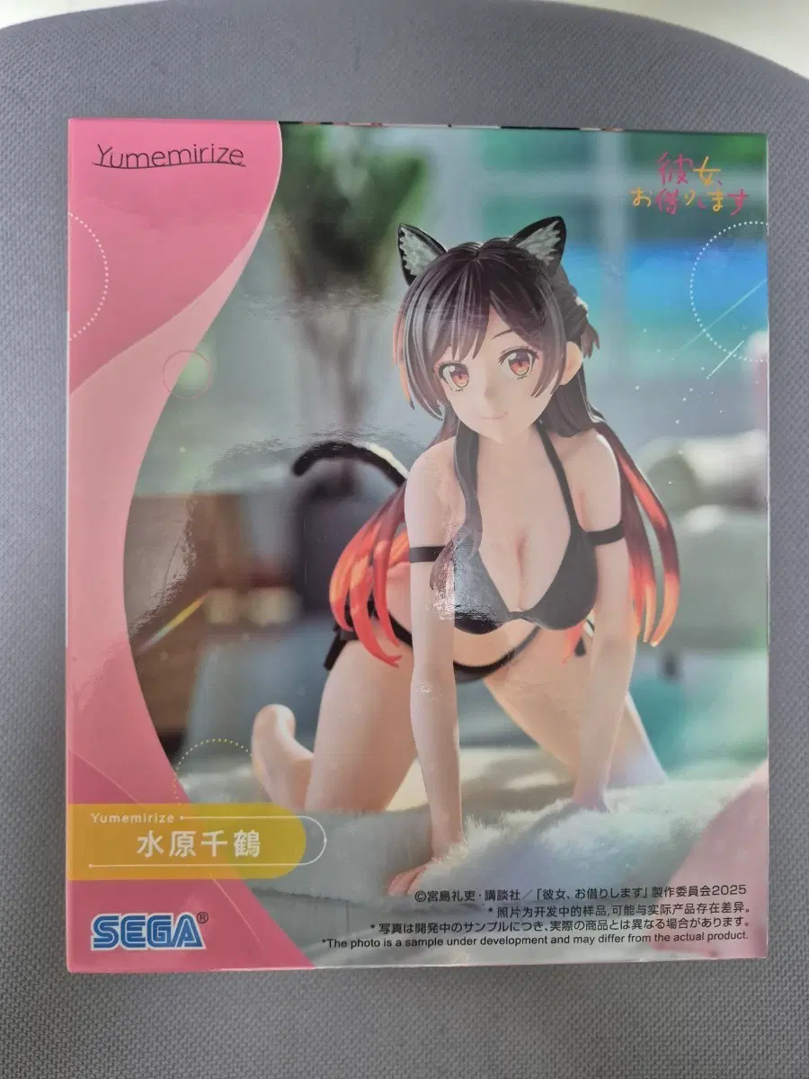 미개봉 세가 유메미리즈 수영복 미즈하라 치즈루 피규어