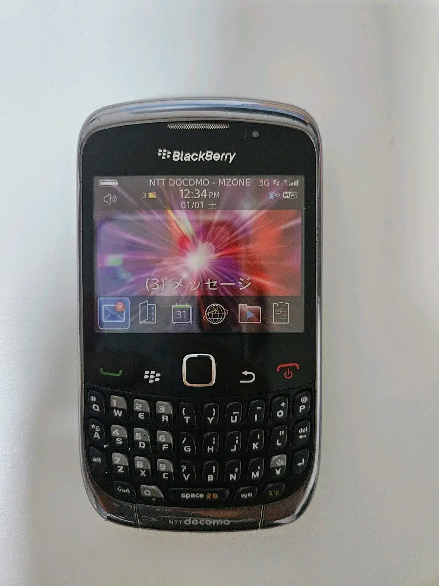 블랙베리 목업폰 NTT docomo