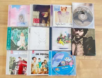 결혼식 CD 묶음 판매 테일러 스위프트, 쿠와타 케이스케 등
