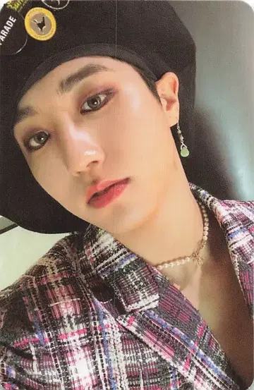 StrayKids ODDINARY HAN 트레이딩 카드 보라색