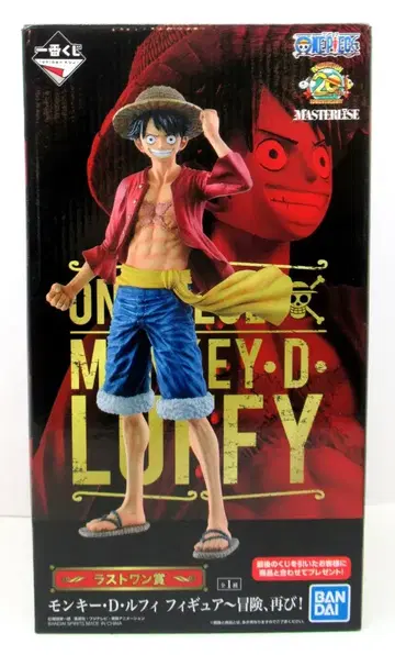 BANDAI SPIRITS 제일복권 원피스 THE GREATEST! 20th ANNIVERSARY 라스트 원상 몽키 D 루피 피규어 모험, 다시!