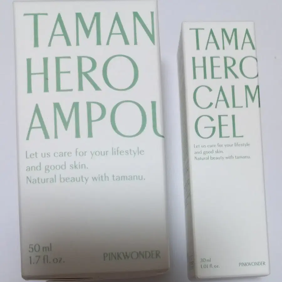 핑크원더 타마누 히어로 앰플 50ml +핑크원더 타마누 카밍젤 30ml