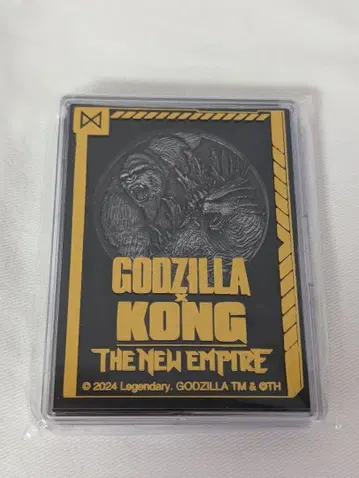 새상품 GODZILLA x KONG THE NEW EMPIRE 메탈 플레이트