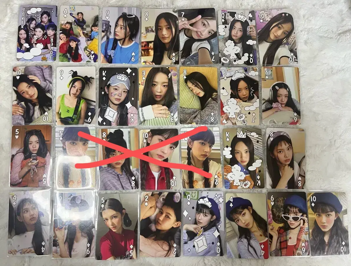 뉴진스(njz) 시그, 앨범 포토카드 54장 일괄